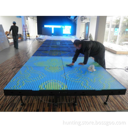 Hot Sale RGB Video Fuction Led Dance Floor for Stage, Led Video Floor, Dance Led Display